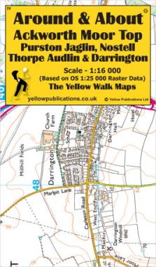 Ackworth Moor Top, Purston Jaglin, Nostell, Thorpe Audlin & Darrington Walking Map