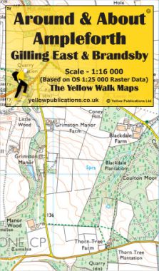 Ampleforth, Gilling East & Brandsby Walking Map