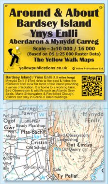 Bardsey Island / Ynys Enlli, Aberdaron & Mynydd Carreg Walking Map