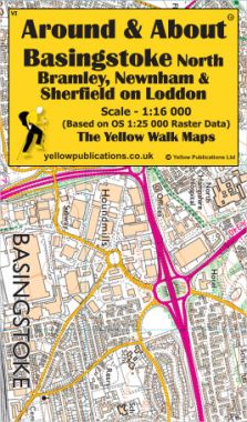 Basingstoke North, Bramley, Newnham & Sherfield on Loddon Walking Map