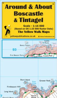 Boscastle & Tintagel Walking Map