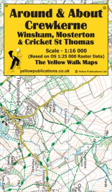 Crewkerne, Winsham, Mosterton & Cricket St Thomas Walking Map