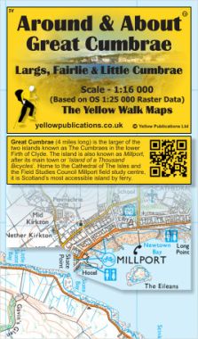 Great Cumbrae, Largs, Fairlie & Little Cumbrae Walking Map