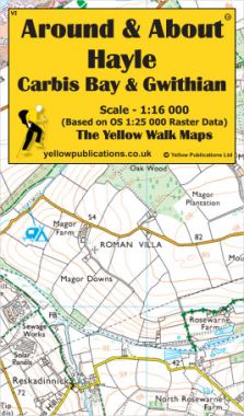 Hayle, Carbis Bay & Gwithian Walking Map