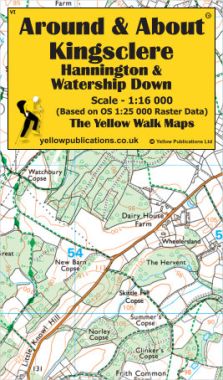 Kingsclere, Hannington & Watership Down Walking Map