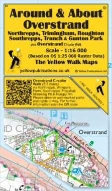Overstrand, Northrepps, Trimingham, Roughton, Southrepps, Trunch & Gunton Park Walking Map