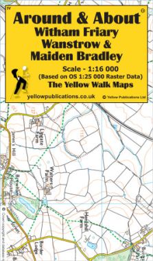 Witham Friary, Wanstrow & Maiden Bradley Walking Map
