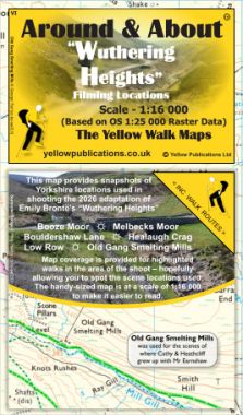 Wuthering Heights Filming Locations Walking Map