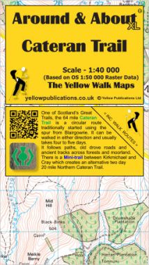 Cateran Trail 'XL' 40K Walking Map