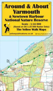 Yarmouth & Newtown Harbour National Nature Reserve Walking Map
