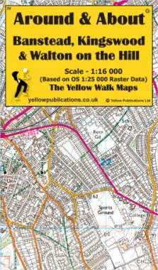 Banstead, Kingswood & Walton on the Hill Walking Map