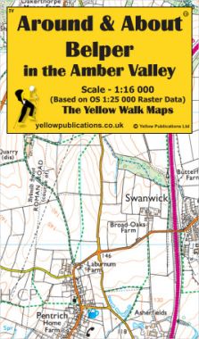 Belper in the Amber Valley Walking Map