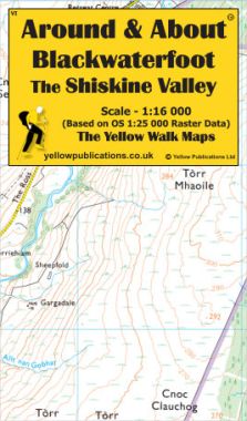 Blackwaterfoot, The Shiskine Valley Walking Map