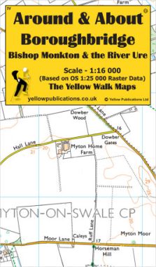 Boroughbridge, Bishop Monkton & the River Ure Walking Map
