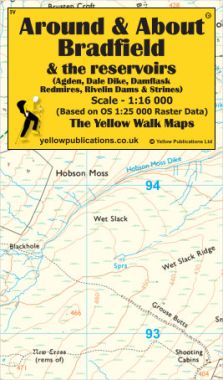 Bradfield & the reservoirs Walking Map