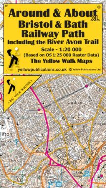 Bristol & Bath Railway Path 'XL' Walking Map