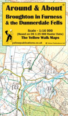 Broughton in Furness & the Dunnerdale Fells Walking Map