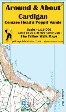 Cardigan, Cemaes Head and Poppit Sands Walking Map