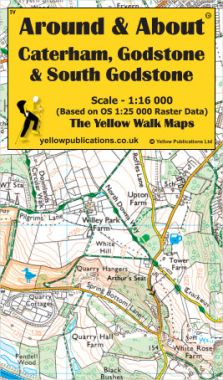 Caterham, Godstone & South Godstone Walking Map