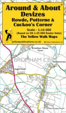 Devizes, Rowde, Potterne & Cuckoo's Corner Walking Map