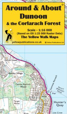 Dunoon & the Corlarach Forest Walking Map