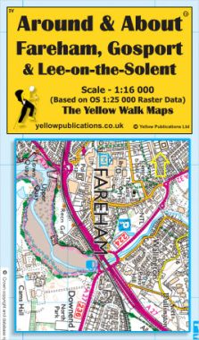 Fareham, Gosport & Lee-on-the-Solent Walking Map