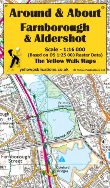 Farnborough & Aldershot Walking Map