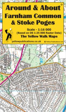Farnham Common & Stoke Poges Walking Map