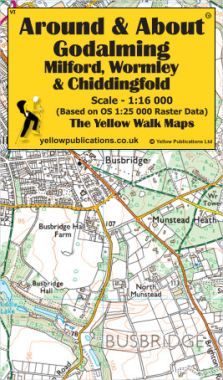 Godalming, Milford, Wormley & Chiddingfold Walking Map
