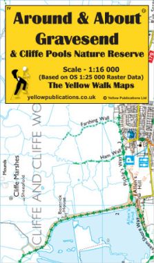 Gravesend & Cliffe Pools Nature Reserve Walking Map
