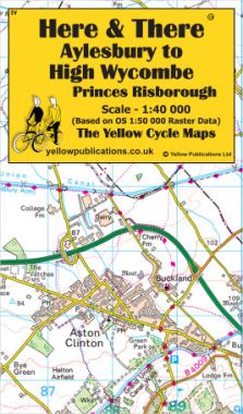 Aylesbury to High Wycombe, Princes Risborough Cycle Map