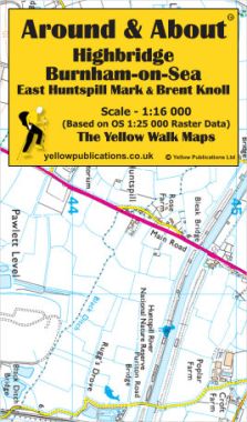 Highbridge, Burnham-on-Sea Walking Map