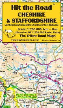 Cheshire & Staffordshire Road Map