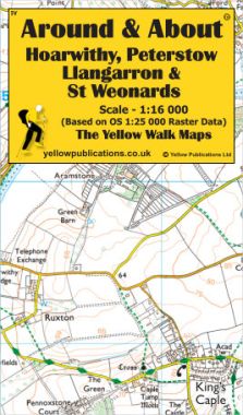 Hoarwithy, Peterstow, Llangarron & St Weonards Walking Map