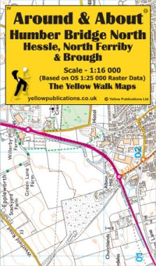 Humber Bridge North, Hessle, North Ferriby & Brough Walking Map