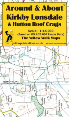 Kirkby Lonsdale & Hutton Roof Crags Walking Map