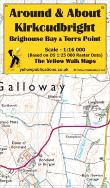 Kirkcudbright, Brighouse Bay & Torrs Point Walking Map