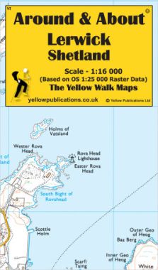 Lerwick, Shetland Walking Map
