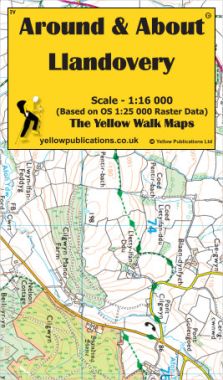 Llandovery Walking Map