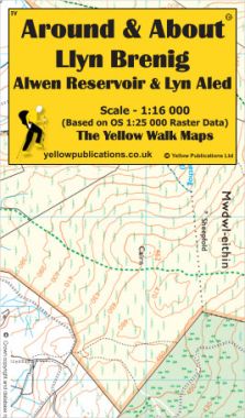 Llyn Brenig, Alwen Reservoir & Lyn Aled Walking Map