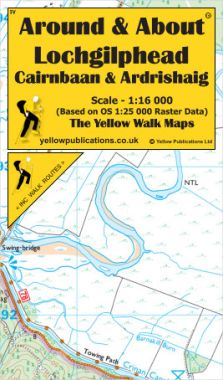 Lochgilphead, Cairnbaan & Ardrishaig Walking Map