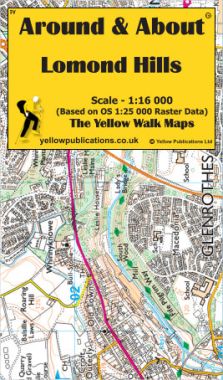 Lomond Hills Walking Map