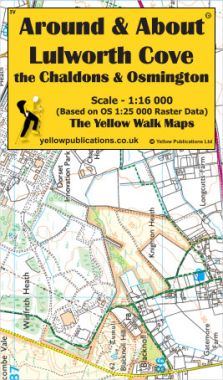 Lulworth Cove, the Chaldons & Osmington Walking Map
