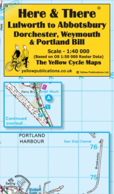 Lulworth to Abbotsbury, Dorchester, Weymouth & Portland Bill Cycling Map
