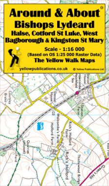 Bishops Lydeard, Halse, Cotford St Luke, West Bagborough & Kingston St Mary Walking Map