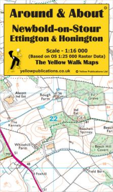 Newbold-on-Stour, Ettington & Honington Walking Map