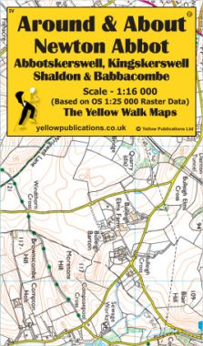 Newton Abbot, Abbotskerswell, Kingskerswell, Shaldon & Babbacombe Walking Map