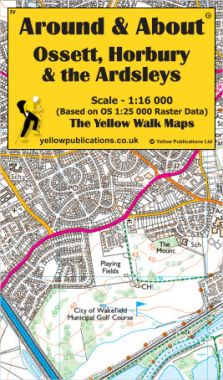 Ossett, Horbury & the Ardsleys Walking Map