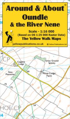 Oundle & the River Nene Walking Map