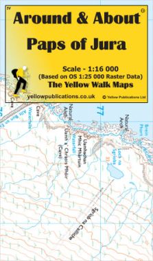 Paps of Jura Walking Map